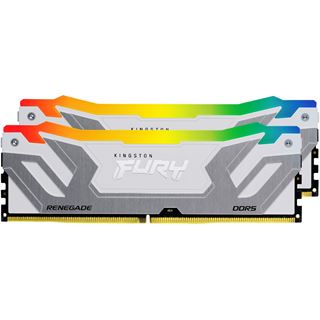 48GB Kingston FURY Renegade RGB wei&szlig;/silber DDR5-8400 DIMM CL40