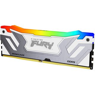 48GB Kingston FURY Renegade RGB wei&szlig;/silber DDR5-8400 DIMM CL40
