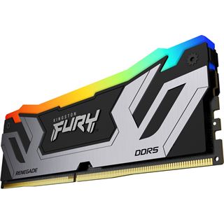 24GB Kingston FURY Renegade RGB schwarz/silber DDR5-8400 DIMM CL40