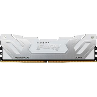 24GB Kingston FURY Renegade wei&szlig;/silber DDR5-4800 DIMM CL40