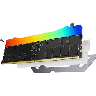 24GB Kingston FURY Renegade RGB wei&szlig;/silber DDR5-8400 DIMM CL40