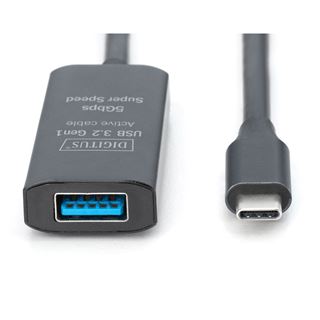 (&euro;3,38*/1m) 5.00m Digitus USB 3.2 Gen.2 Verl&auml;ngerungskabel