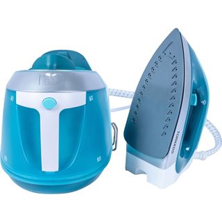 Tornado Dampfb&uuml;gelstation TSS-2400D Blau/Wei&szlig;