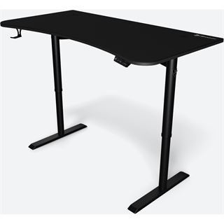 Arozzi Gaming-Tisch Arena Moto Pure Black 1/2 160x82cm