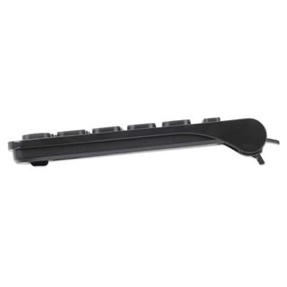Manhattan Slim USB Mini-Tastatur 1.5m Kabel schwarz