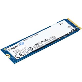 2TB Kingston NV3 Tray M.2 2280 PCIe 4.0 x4 3D NAND (SNV3S/2000GBK)