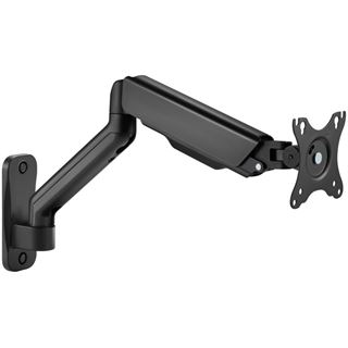 Techly Wandhalterung drehbar für 1 Display 17-32" mit Gasfed