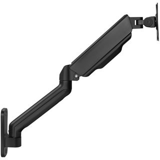 Techly Wandhalterung drehbar für 1 Display 17-32" mit Gasfed