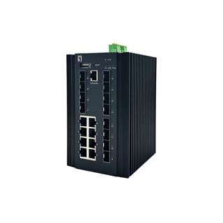 LevelOne Switch 20x GE IGU-2072 8x 1GbE,8x 2.5GbE SFP sw