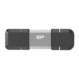128GB Silicon Power USB-Stick USB3.2 + Type C C51 Black