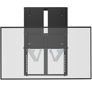Equip Wandhalterung 55"-86"/1TFT 35-65kg 1Gelenk Up-Down sw