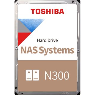 22TB Toshiba N300 NAS HARD DRIVE 3.5 SATA 7200 RPM 512MB CMR BULK