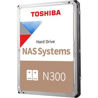 22TB Toshiba N300 NAS HARD DRIVE 3.5 SATA 7200 RPM 512MB CMR BULK