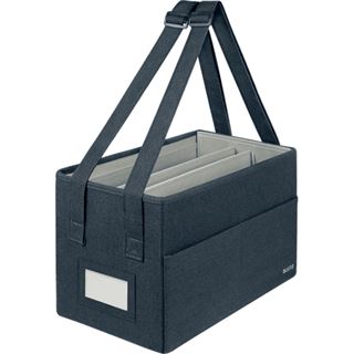 LEITZ Laptoptasche Desk Sharing kompakt Stoff samtgrau 65760089 bis