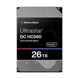 26TB WD Ultrastar DC HC590 0F59375 512MB 3.5" (8.9cm) SAS 12Gb/s