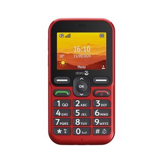 Doro Leva L10 4G, Großtastenhandy, rot