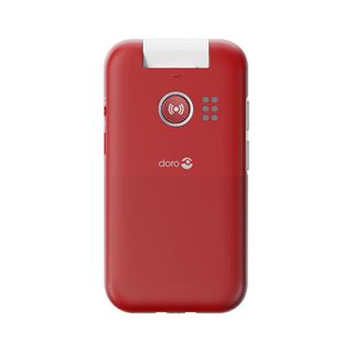 Doro Leva L20 4G, Gro&szlig;tastenklapphandy, rot-wei&szlig;