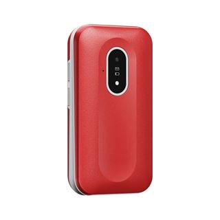 Doro Leva L20 4G, Gro&szlig;tastenklapphandy, rot-wei&szlig;