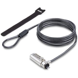 STARTECH K-SLOT CABLE LOCK 1.5M K-SLOT COMPATIBLE COMBINATION