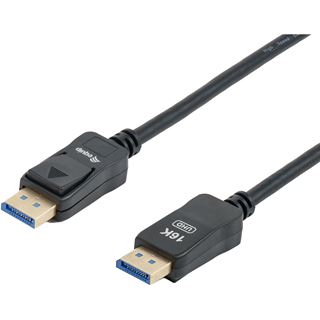 (€8,90*/1m) 1.00m Equip Displayport 2.1 Anschlusskabel