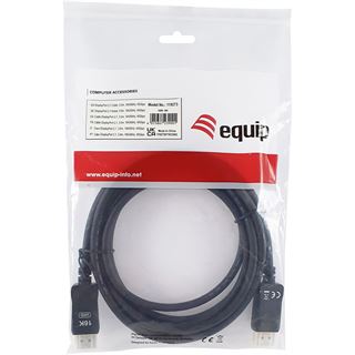 (€3,97*/1m) 3.00m Equip Displayport 2.1 Anschlusskabel Stecker