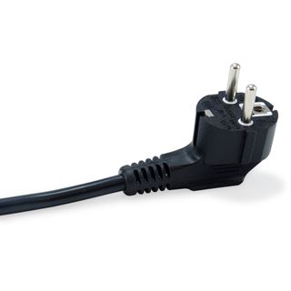 (€9,54*/1m) 3.00m Equip Steckdosenleiste alu/schwarz 8 (333308)