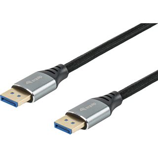 (€5,95*/1m) 2.00m Equip Displayport 2.1 Anschlusskabel