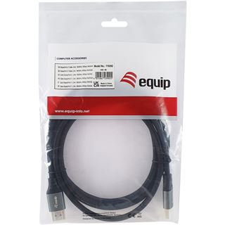 (€5,95*/1m) 2.00m Equip Displayport 2.1 Anschlusskabel