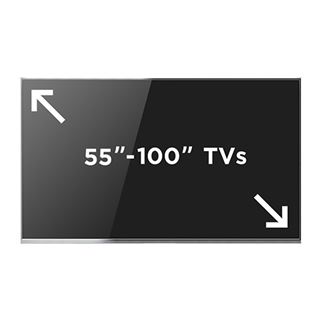 Equip Wandhalterung 55"-100"/1TFT 120kg 1Gelenk Up-Down sw