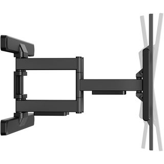 Equip Wandhalterung 43"-100"/1TFT 60kg 2Gelenk Neigung sw