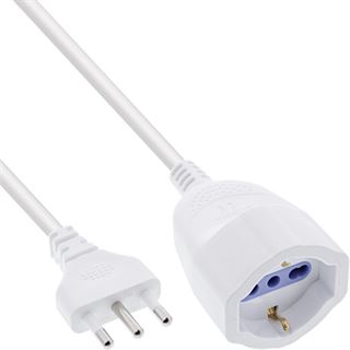 (€1,98*/1m) 5.00m InLine Strom Verlängerungskabel