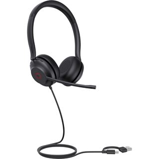Yealink Headset UH35 Dual UC USB-C/A USB Headset
