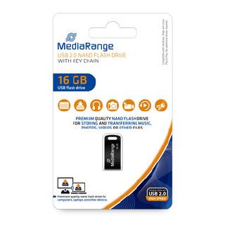 MediaRange USB-Stick 16GB USB 2.0 Nano