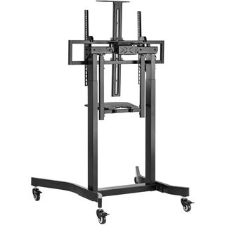 Equip Bodenstandhalter 55-100"/ 1TFT 120kg 1Ablage schwarz lite