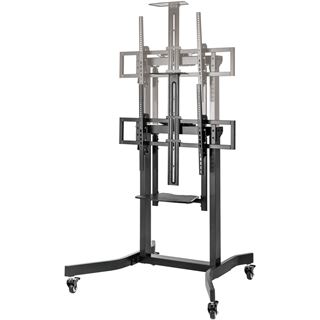 Equip Bodenstandhalter 55-100"/ 1TFT 120kg 1Ablage schwarz lite