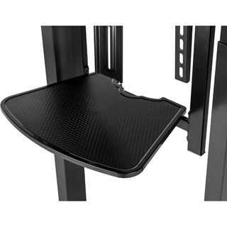 Equip Bodenstandhalter 55-100"/ 1TFT 120kg 1Ablage schwarz lite