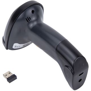 Equip Barcode Handscanner 2D Laser mit Halterung 2.4GHz sw