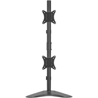 Equip Tischfuß 17"-32"/ 2TFT je 9kg 360° schwarz