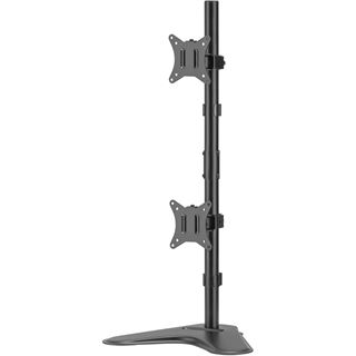 Equip Tischfuß 17"-32"/ 2TFT je 9kg 360° schwarz