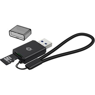 Conceptronic Card Reader USB-A -> Micro SD/TF 3.0 schwarz