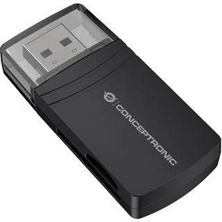 Conceptronic Card Reader USB-A -> Micro SD/TF 4.0 schwarz