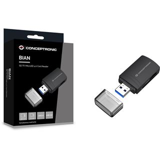 Conceptronic Card Reader USB-A -> Micro SD/TF 4.0 schwarz