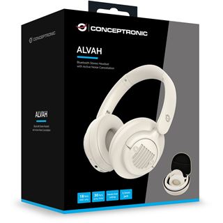 Conceptronic Headset Wireless Bluetooth 5.4 L&auml;rmunterdr. ws