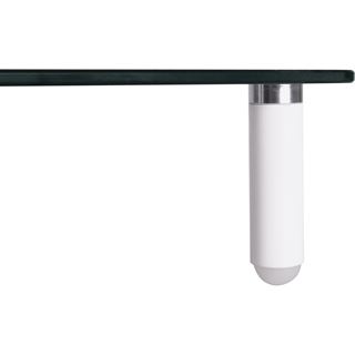 Equip Monitortischerhöhung bis 20kg Glastisch weiß retail