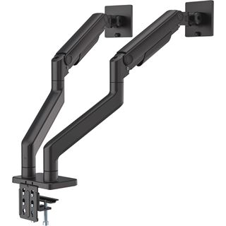 Manhattan Tischhalterung mit mech. Feder 2 Monitore 17-45"