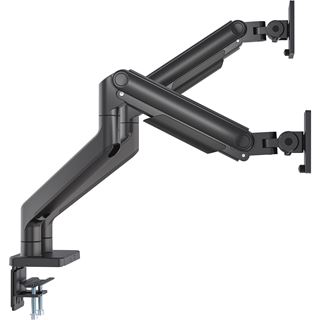 Manhattan Tischhalterung mit mech. Feder 2 Monitore 17-45"