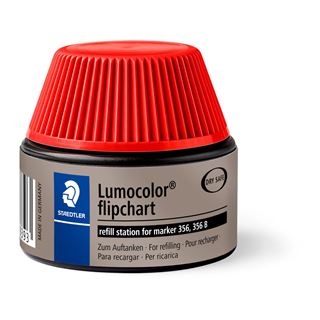 STAEDTLER Nachfülltinte Flipchartmarker rot