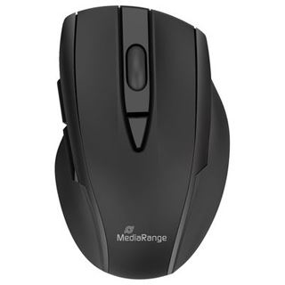 MediaRange Maus 6 Tasten kabelge. USB-C 800-2400 dpi sw