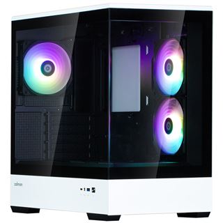 Zalman P30 BW Mini Tower ohne Netzteil schwarz/weiss