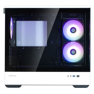 Zalman P30 BW Mini Tower ohne Netzteil schwarz/weiss